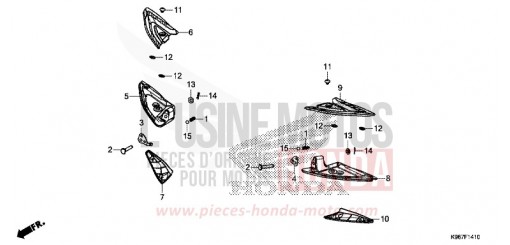 PILLION STEP WW125AK de 2019